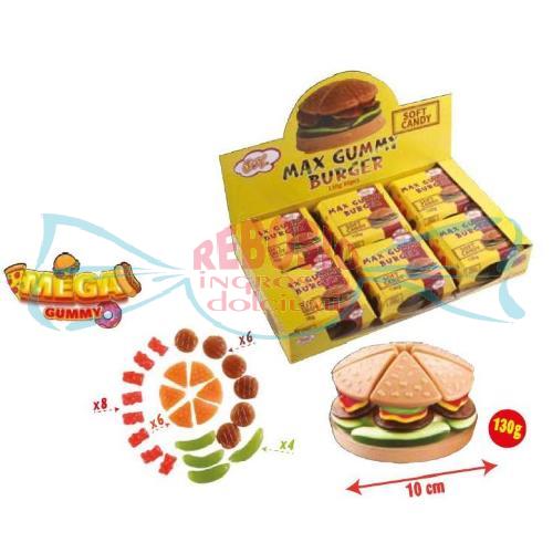 MAX GUMMY BURGER 130g  PZ.6