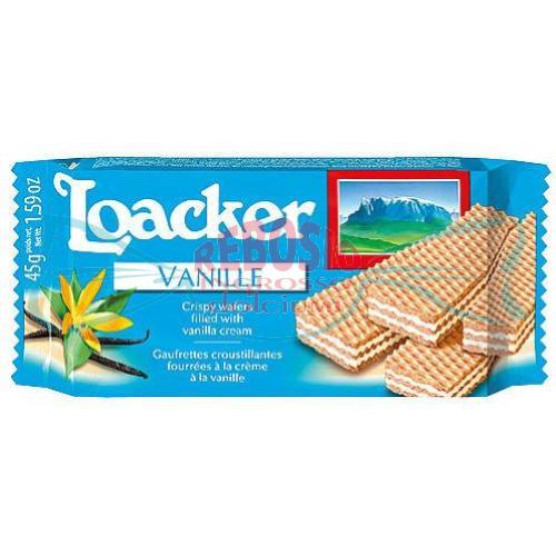 LOACKER VANIGLIA 45g PZ.25 