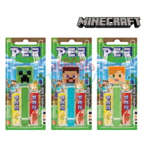 PEZ MINECREAFT 17g PZ. 12