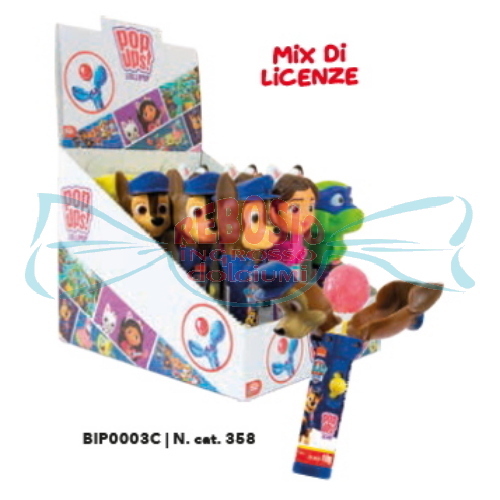 POP UPS LICENZE MIX 10g PZ.12