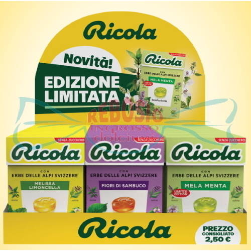 ESP. RICOLA CON MELA MENTA PZ.36