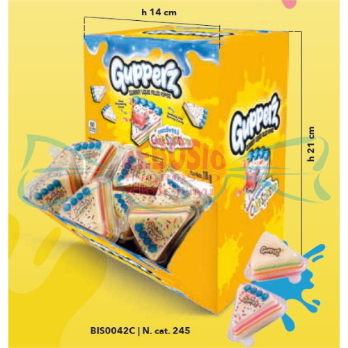 GUPPERZ DIPLAY FETTA DI TORTA 18g PZ.64