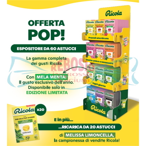 ESP. RICOLA POP PZ.60+ 20