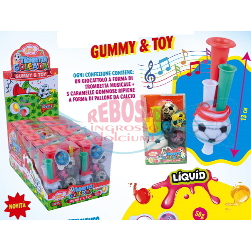 JOYGUM TROMBETTA GOLEADA 50g PZ.12
