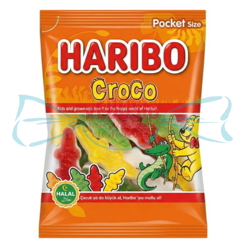 CROCO HALAL 100g PZ.18 HARIBO