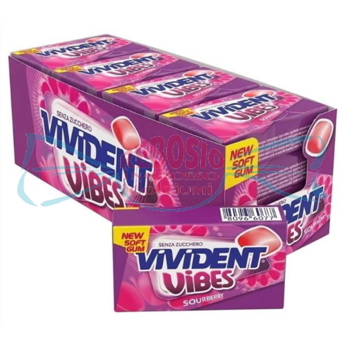 VIVIDENT VIBES SOURBERRY 23g PZ.16
