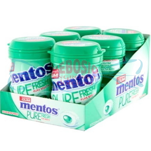 MENTOS PURE FRESH SPEARMINT VERDE 30 60g PZ.6