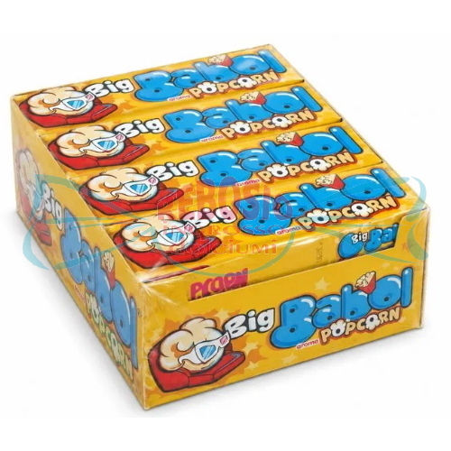 BIG BABOL POPCORN 37g PZ.24