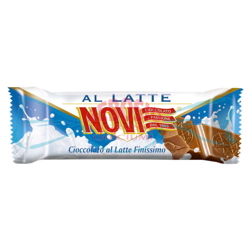 BARRETTA CIOCCOLATO AL LATTE 25g PZ.30 NOVI