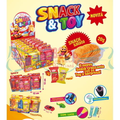JOYGUM SNACK & TOY 20g PZ.12