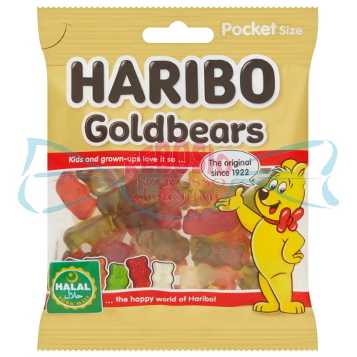 ORSETTI D'ORO 100g HALAL PZ.30 HARIBO