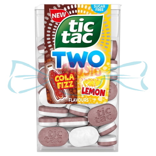 TIC TAC TWO COLA FIZZY LEMON 38,5g PZ.8