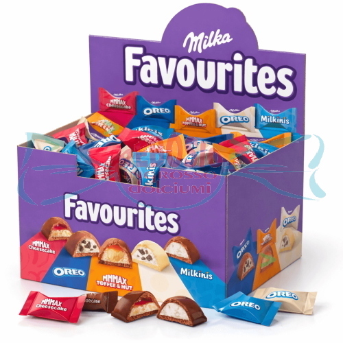 MILKA FAVOURITES MIX 9,25g KG.1  PZ. 108